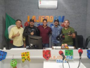 Lajedo: Delegado Rossine participou de um bate-papo na Rádio Lajedo FM