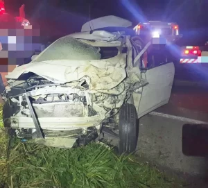 Motorista bêbado colide carro em outros três veículos e deixa 2 mortos e 4 feridos na BR-424, em Garanhuns
