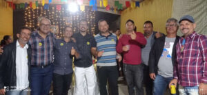 DELEGADO ROSSINE É RECEBIDO COM FESTA EM CALÇADO