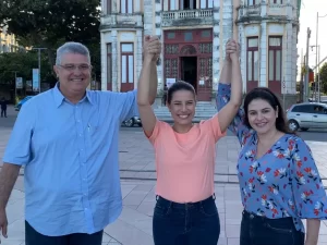 Raquel Lyra anuncia o ex-deputado federal Guilherme Coelho como pré-candidato ao Senado