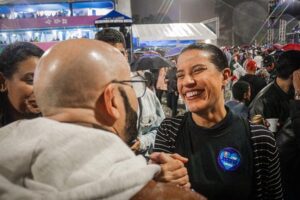 Raquel marcou presença no Festival de Inverno de Garanhuns ao lado de Isaías Régis