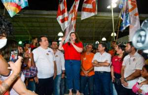 Em seu primeiro dia de campanha Marília diz: “Nós vamos arrumar a bagunça em Pernambuco”