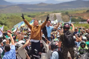 Visita de Bolsonaro reforça a confiança de Anderson Ferreira