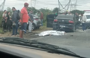 HOMEM MORRE APÓS COLISÃO ENTRE DOIS VEÍCULO NA PE-177, EM SÃO JOÃO