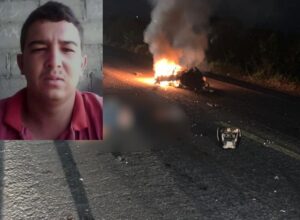 MOTO BATE EM ÔNIBUS E HOMEM MORRE NA BR-423, EM JUPI