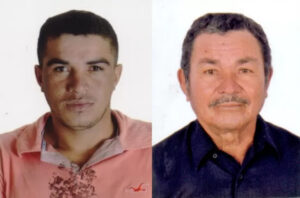 Pai e filho foram assassinados nesta sexta em Lagoa do Ouro