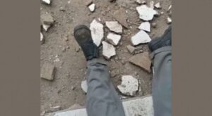 FACHADA DE BARBEARIA em Vitória de Santo Antão DESABA em QUATRO pessoas