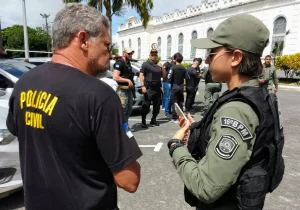 Pernambuco envia 50 policiais militares para reforçar segurança de Brasília após atos terroristas