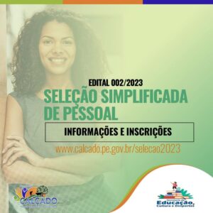 Prefeitura de Calçado Vai Realizar Seleção Pública Simplificada, Confira
