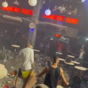 Briga generalizada causa pânico e correria em casa de shows em Jaboatão dos Guararapes