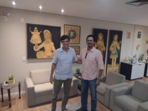 Delegado Rossine leva reivindicações de Pesqueira ao Deputado Danilo Coelho