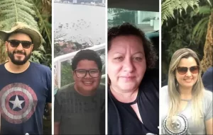 Quatro pessoas da mesma família morrem em grave acidente