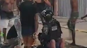 Policiais ficam feridos em confusão após prisão de suspeito no Recife