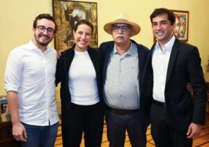 Prefeito Nogueira participou de reunião com a Governadora Raquel Lyra e os Deputados Lula da Fonte e Claudiano Filho em Recife