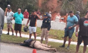 PRF é atropelado enquanto atuava em acidente e fica em estado grave