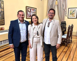 Delegado Rossine Esteve Reunido com a Governadora Raquel Lyra