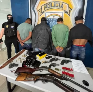 Polícia Militar prendeu quatro elementos em operação das delegacias de Jupi e Jucati