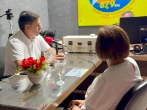 Prefeito de Jupi, Marcos Patriota, Concedeu Entrevista à Rádio Líder FM