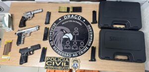 Operação prende sete suspeitos de roubos a bancos, estelionato e comércio ilegal de armas de fogo