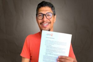 Júnior Caetano Assina Compromisso de Doação de 50% do Salário se Eleito Prefeito de Calçado