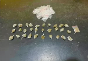 Durante operação do BEPI em Calçado, jovem foi detido com 31 porções de maconha