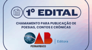 OAB-PE une Direito e Literatura em chamada pública para coletânea inédita