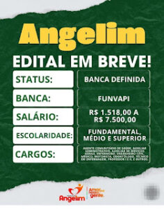 Prefeitura de Angelim Anuncia Realização de Concurso Público