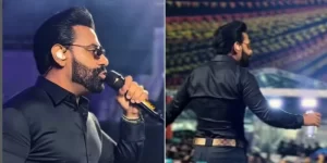 Pablo xinga homem durante show de São João em Bom Conselho, Pernambuco