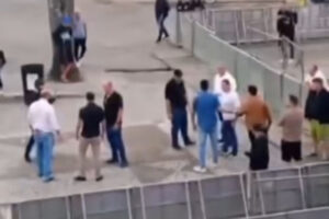 Prefeito de Garanhuns, deputado e vereador são filmados em briga em praça