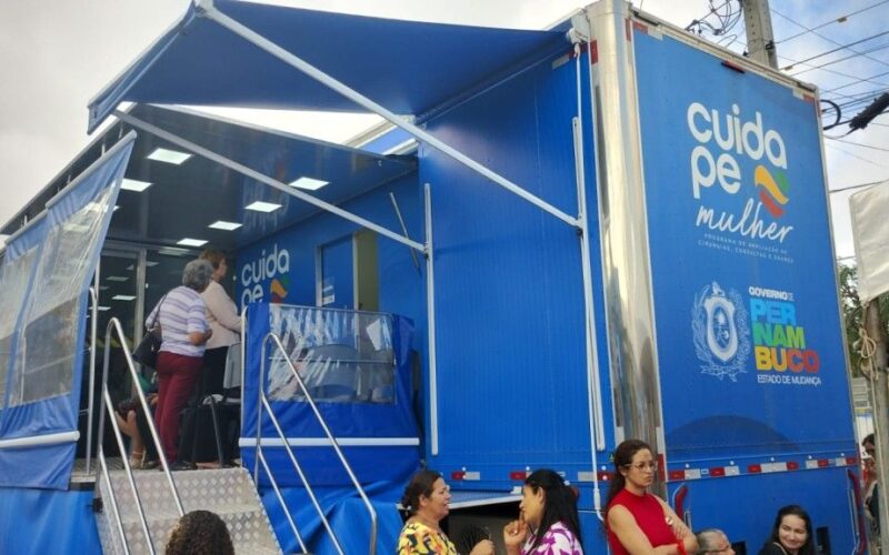 Saúde: Carreta da Mulher chega em Calçado com serviços de saúde e prevenção